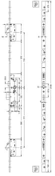 Schwenkhaken-Schloss 279159 / 279160
